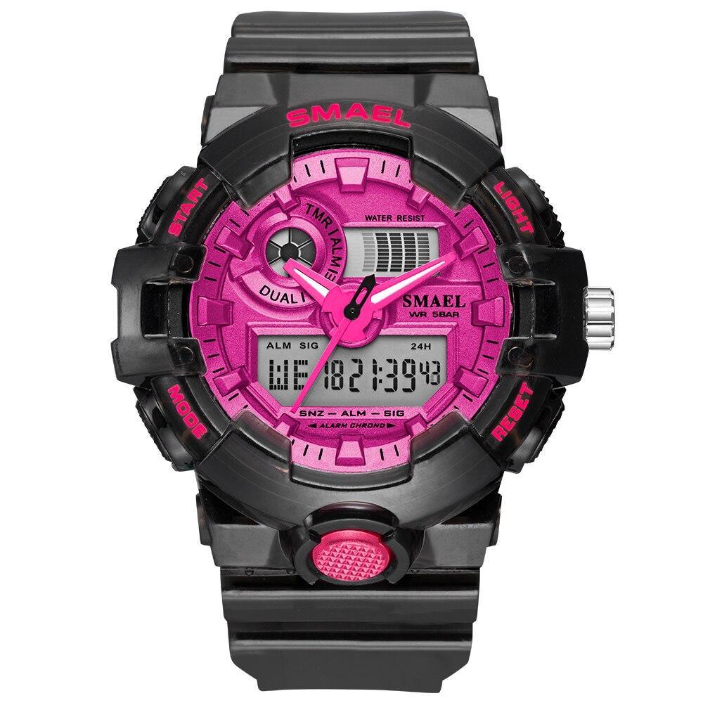 Unisex Luminous Sport Digital Watch Waterproof Streetwear Style
