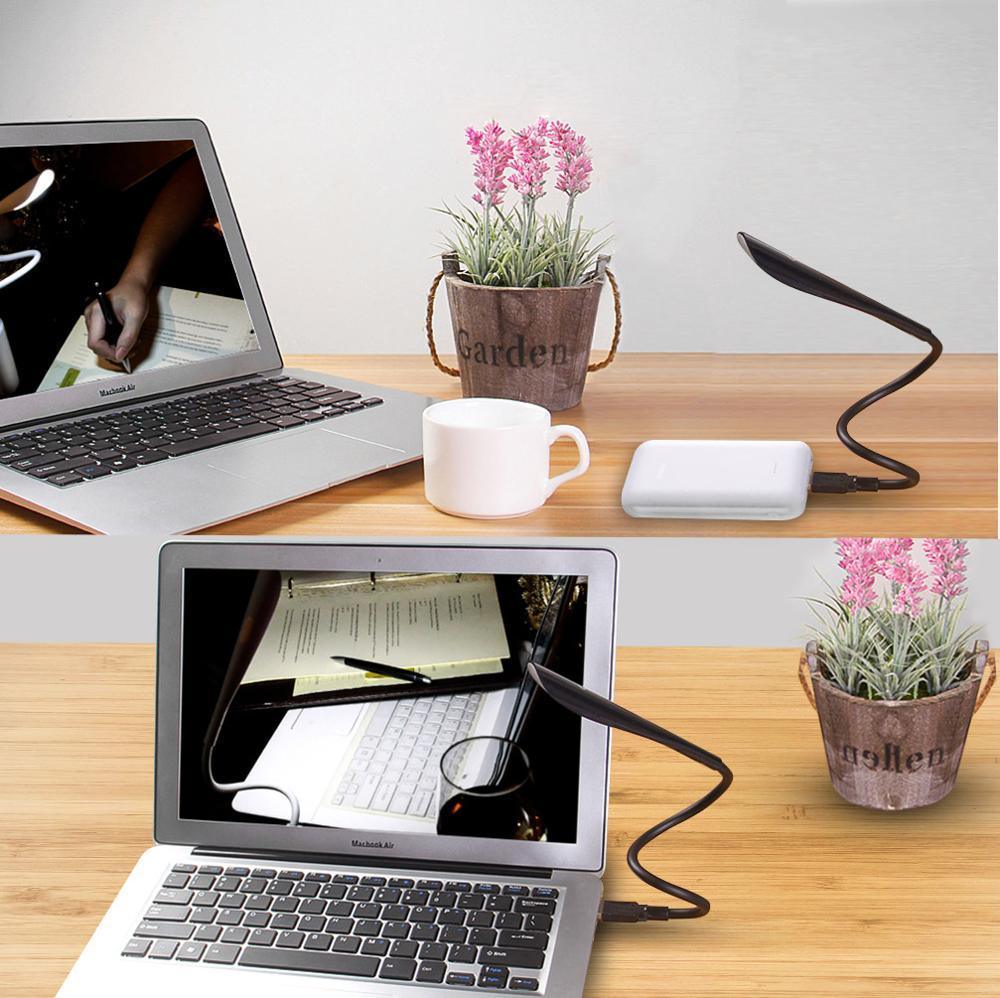 Portable USB LED Book Light with Gentle Amber Eye-Care Hue