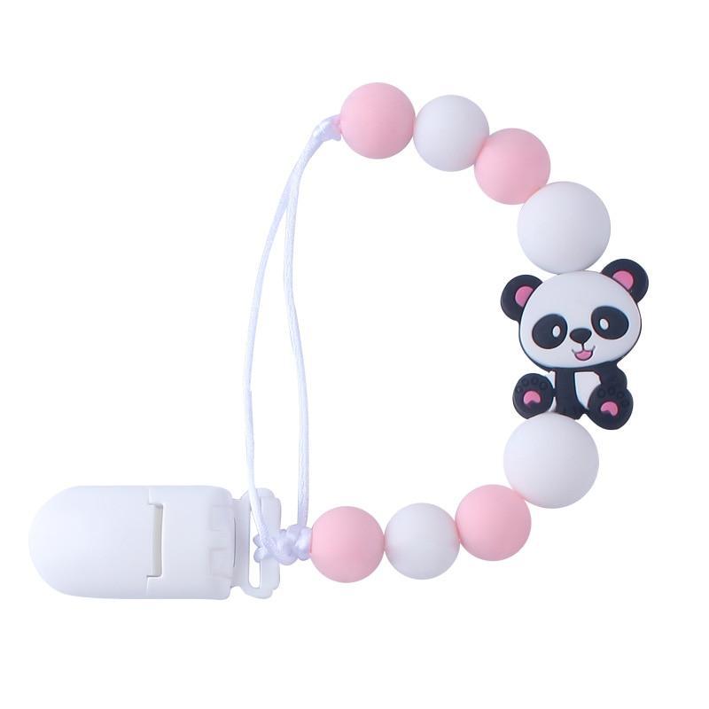 Silicone Koala and Panda Teether Toy for Soothing Baby Gums