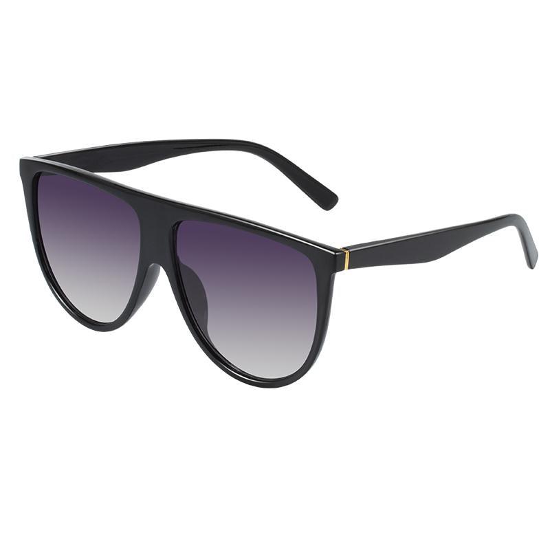 Vintage Retro Oversized Oval Square Sunglasses, UV400 Protection