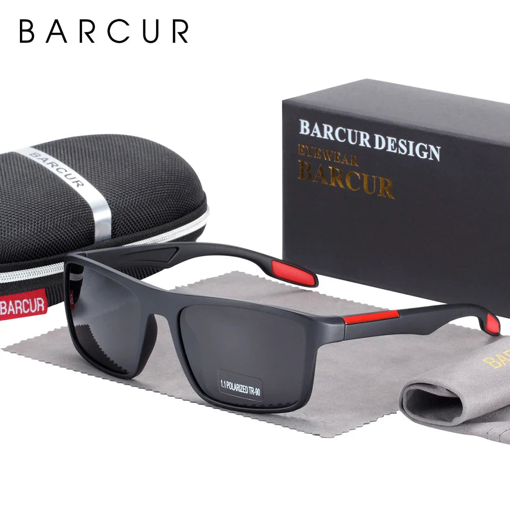 Vintage Square Polarized TAC Sunglasses for Men