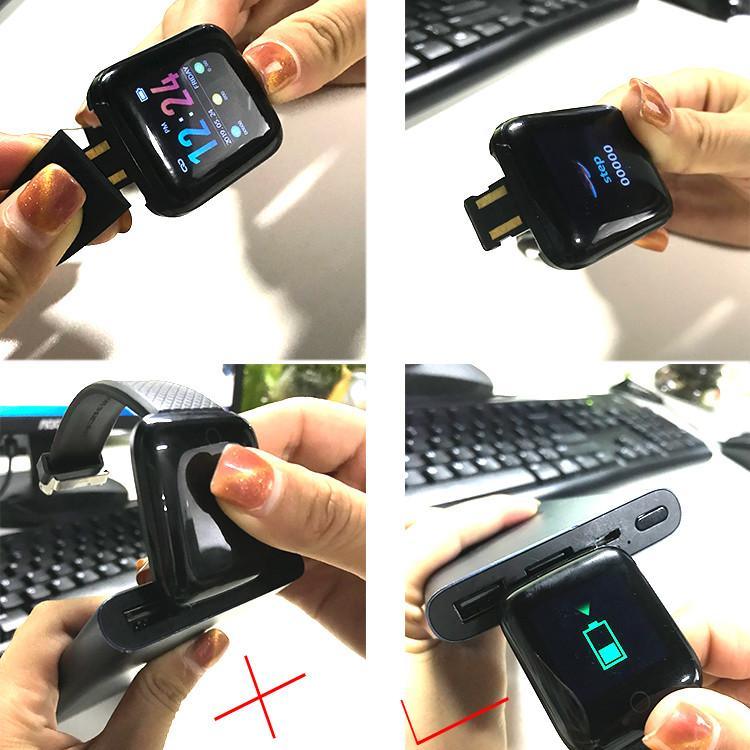 Smart Watch with Heart Rate & Blood Pressure Monitor - Sporty Fit