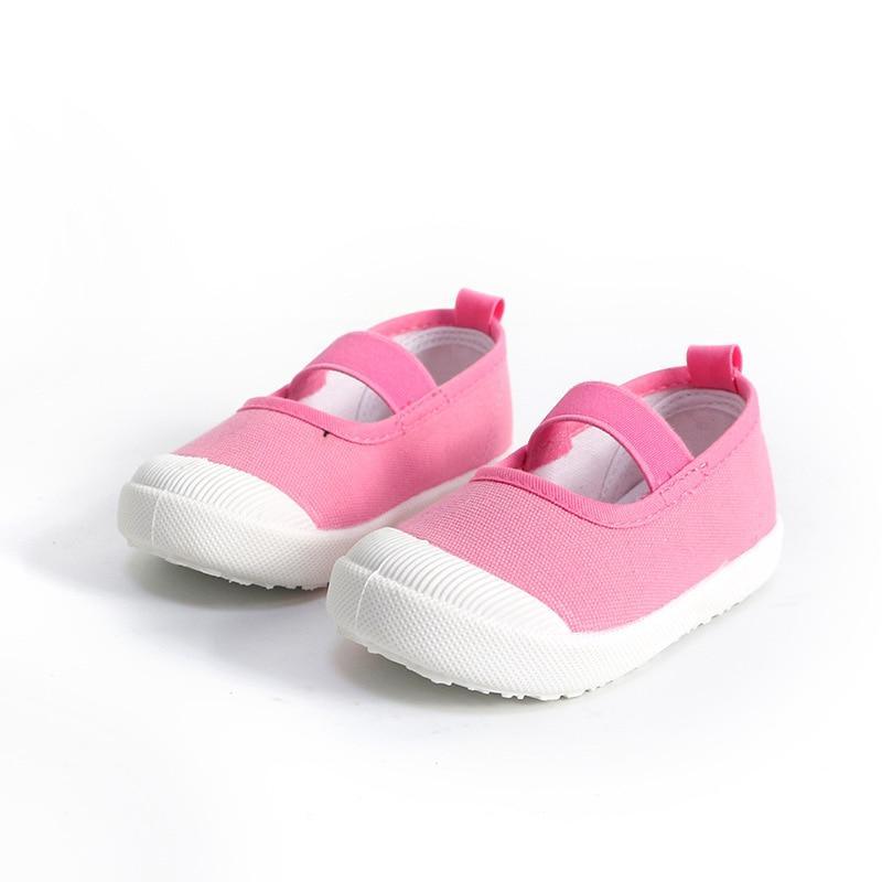Floral Print Kids Canvas Sneakers for Girls Casual Daily Wear