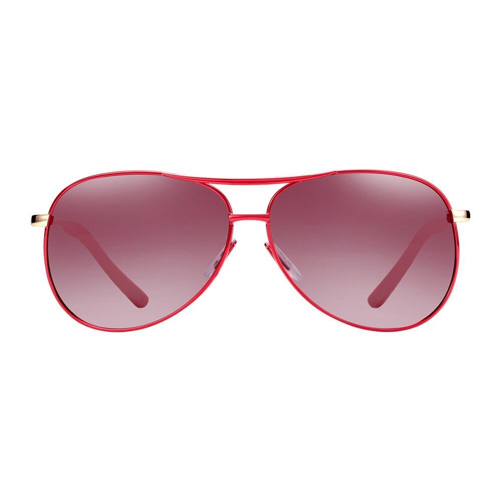 Gradient Polarized Aviation Sunglasses UV400 Pilot Eyewear