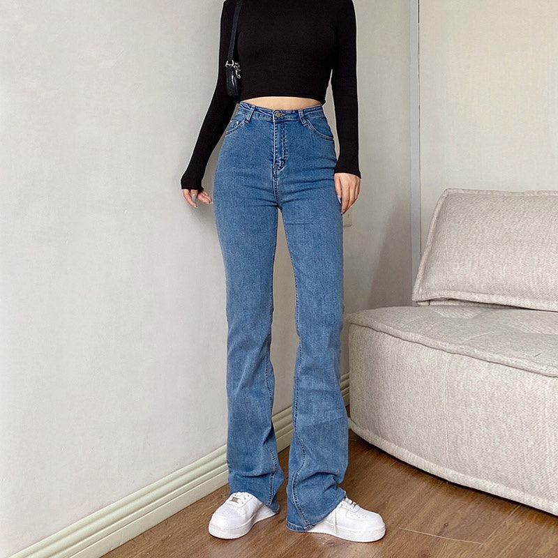 Women Straight Baggy Mom Jeans 2021 Oversize