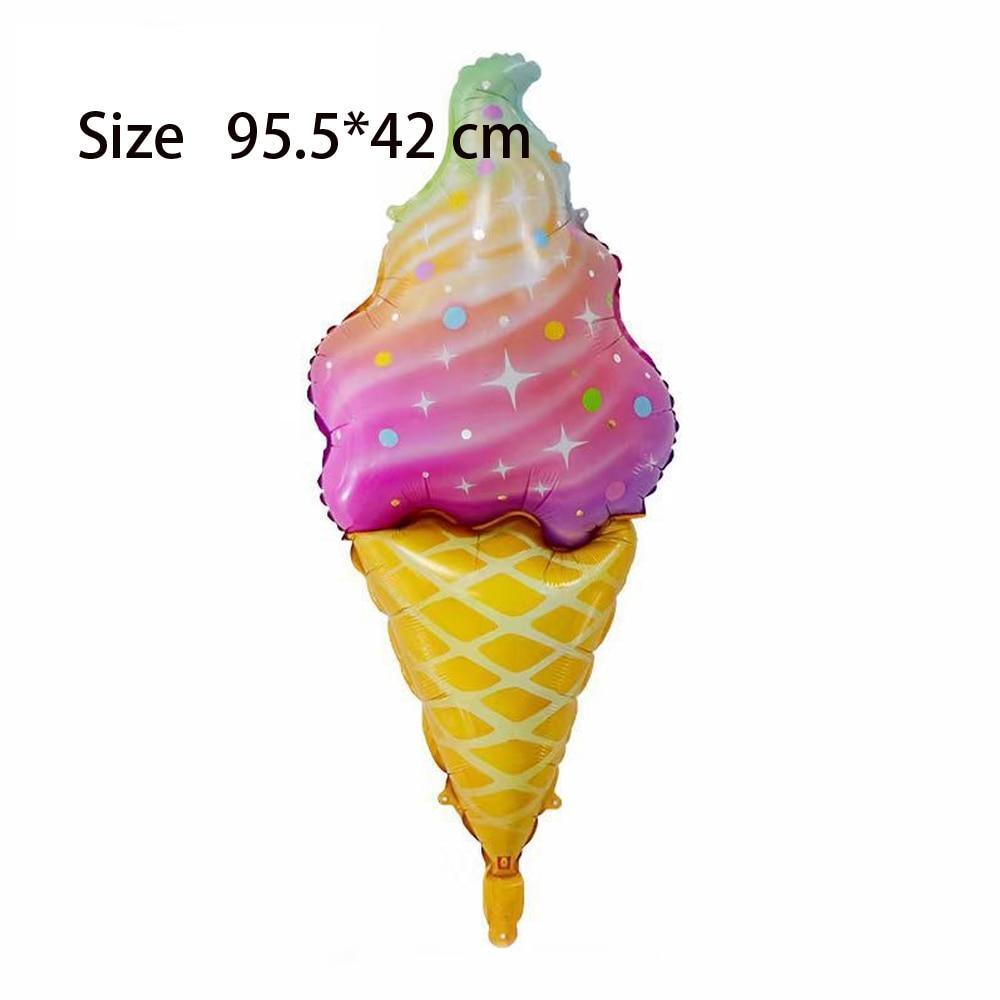 Donut and Ice Cream Theme Balloon Set for Kids Birthday Party
