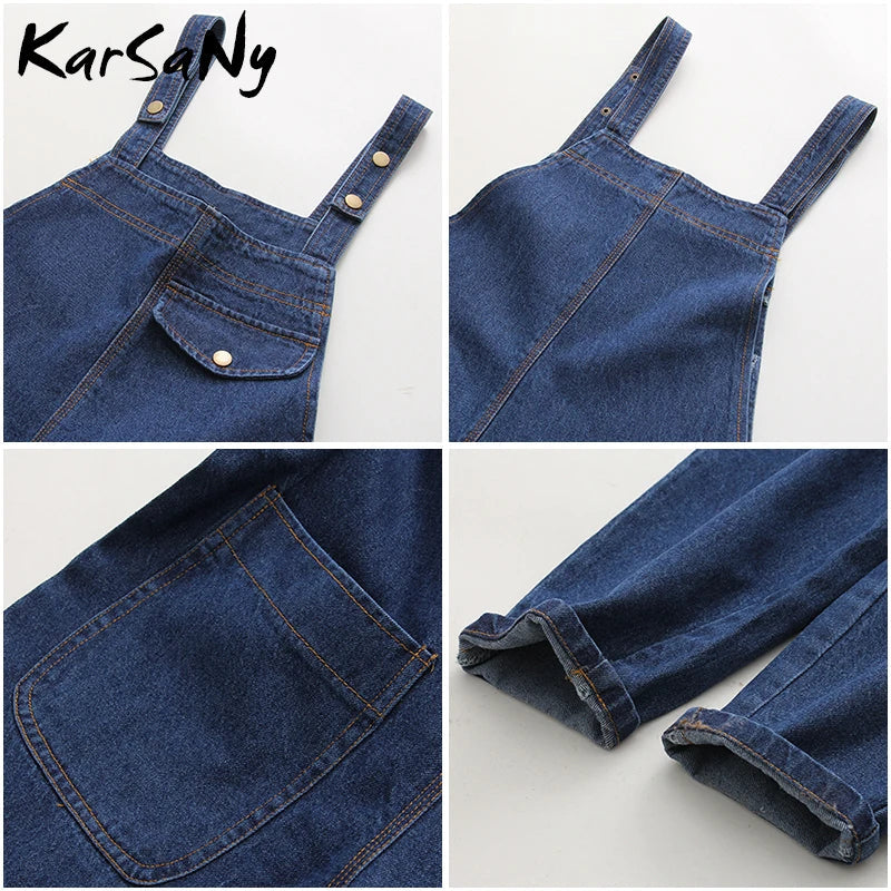 Overalls Jeans Women Jumpsuit Mom Denim Jeans
