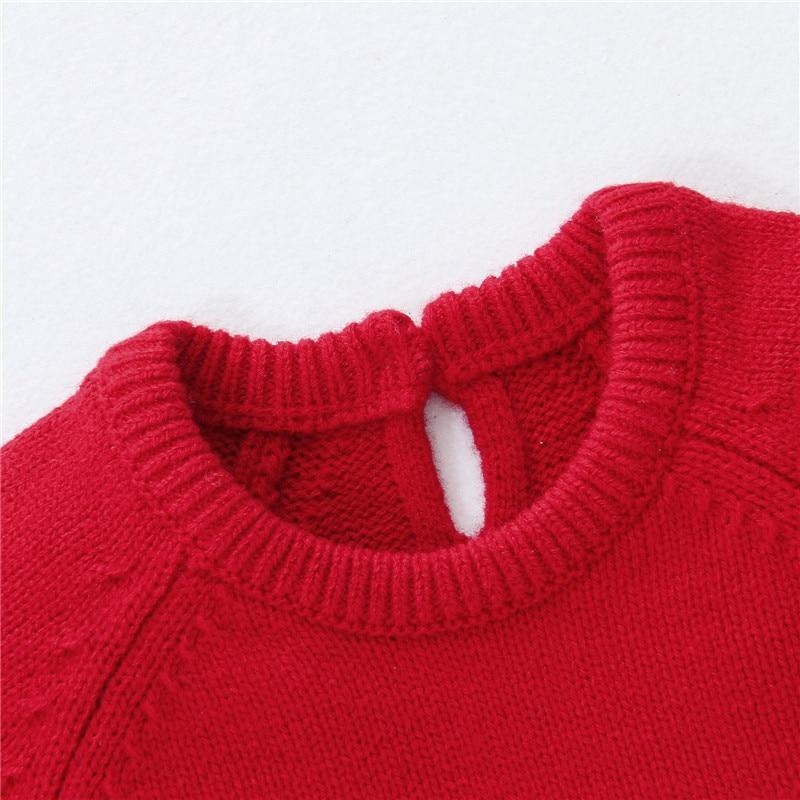 Baby Santa Claus Christmas Romper, Soft Cotton Holiday Jumpsuit