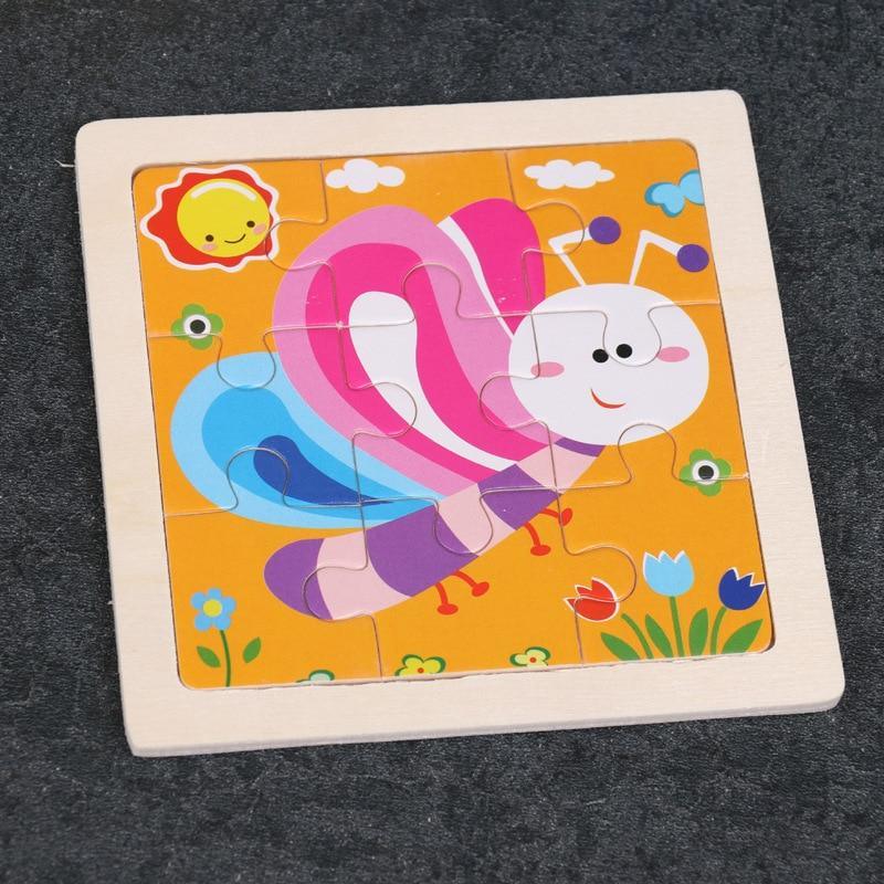 Educational Vehicle Jigsaw Puzzle for Toddlers and Preschoolers