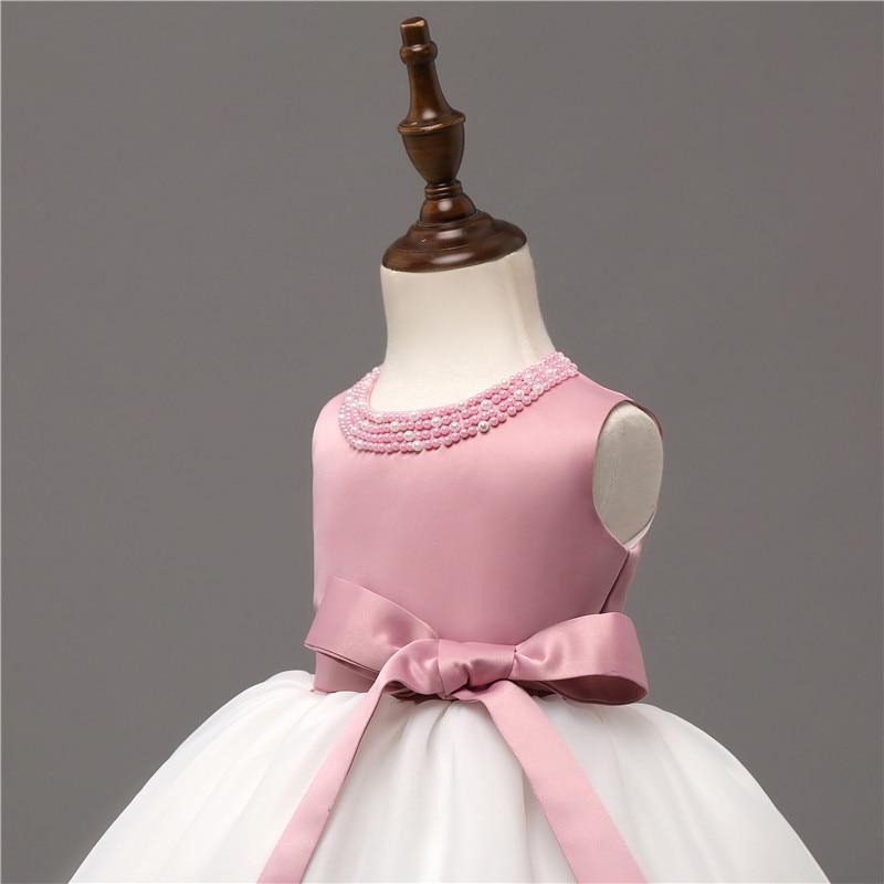 White Tulle Christening Gown First Birthday Party Ball Gown
