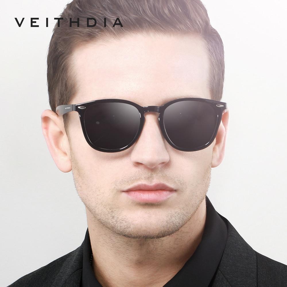 Unisex Photochromic Polarized Sunglasses Aluminum TR90 Frame