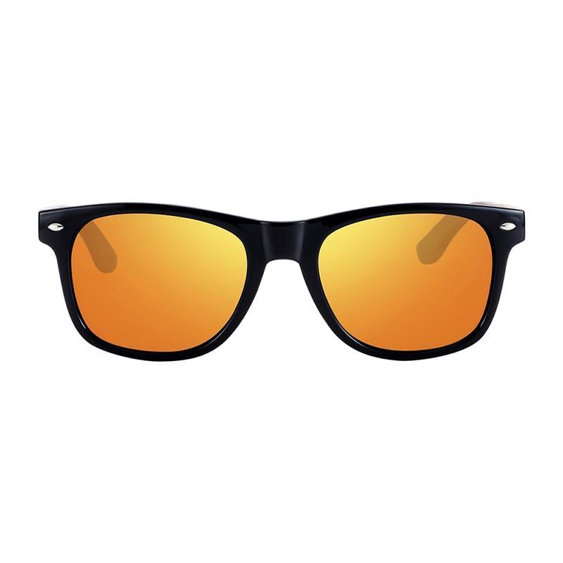 Handmade Bamboo and Walnut Wood Polarized Sunglasses UV400
