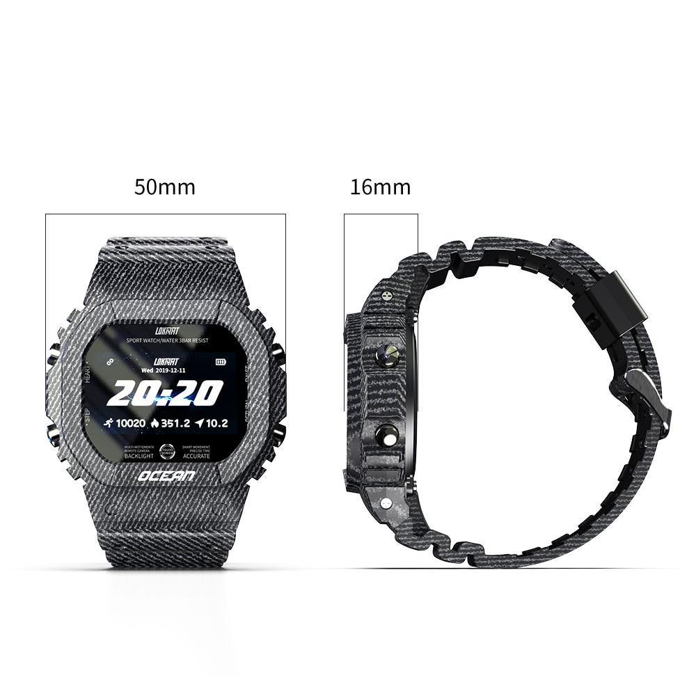 Unisex Smart Sports Watch with Heart Rate & Blood Pressure Monitor