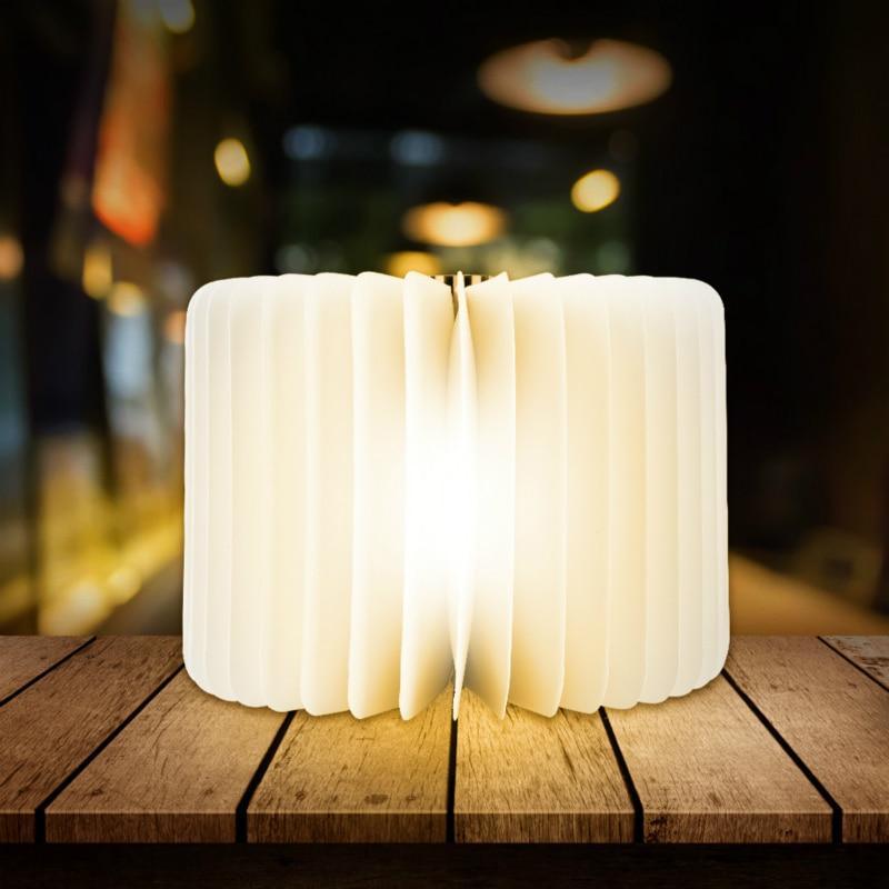 Foldable Wood Book Lamp - Rechargeable LED Magnetic Night Light
