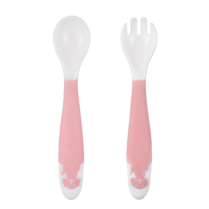 Minimalist Baby Spoons and Forks Set with Travel Case