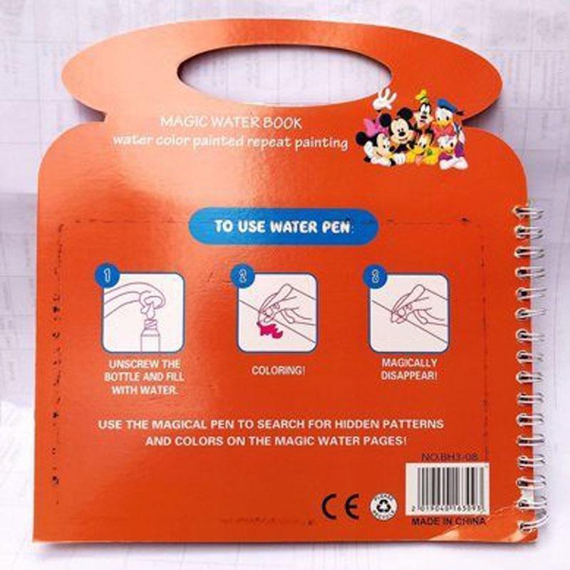 Montessori Magic Water Drawing Book & Doodle Board for Kids