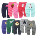 5-piece set of colorful baby pants with animal prints for boys and girls