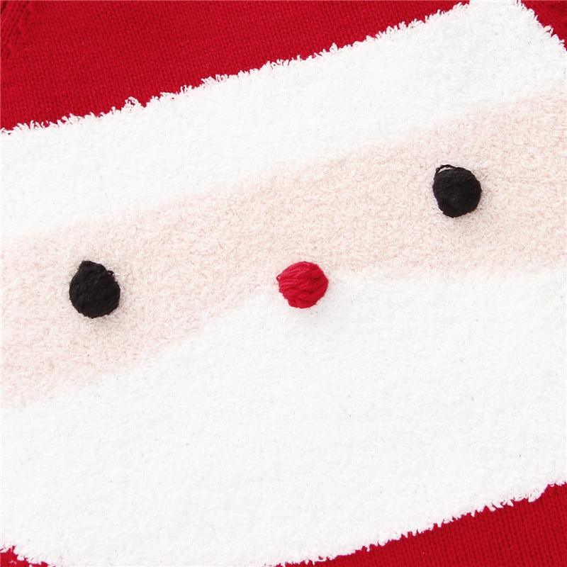 Baby Santa Claus Christmas Romper, Soft Cotton Holiday Jumpsuit