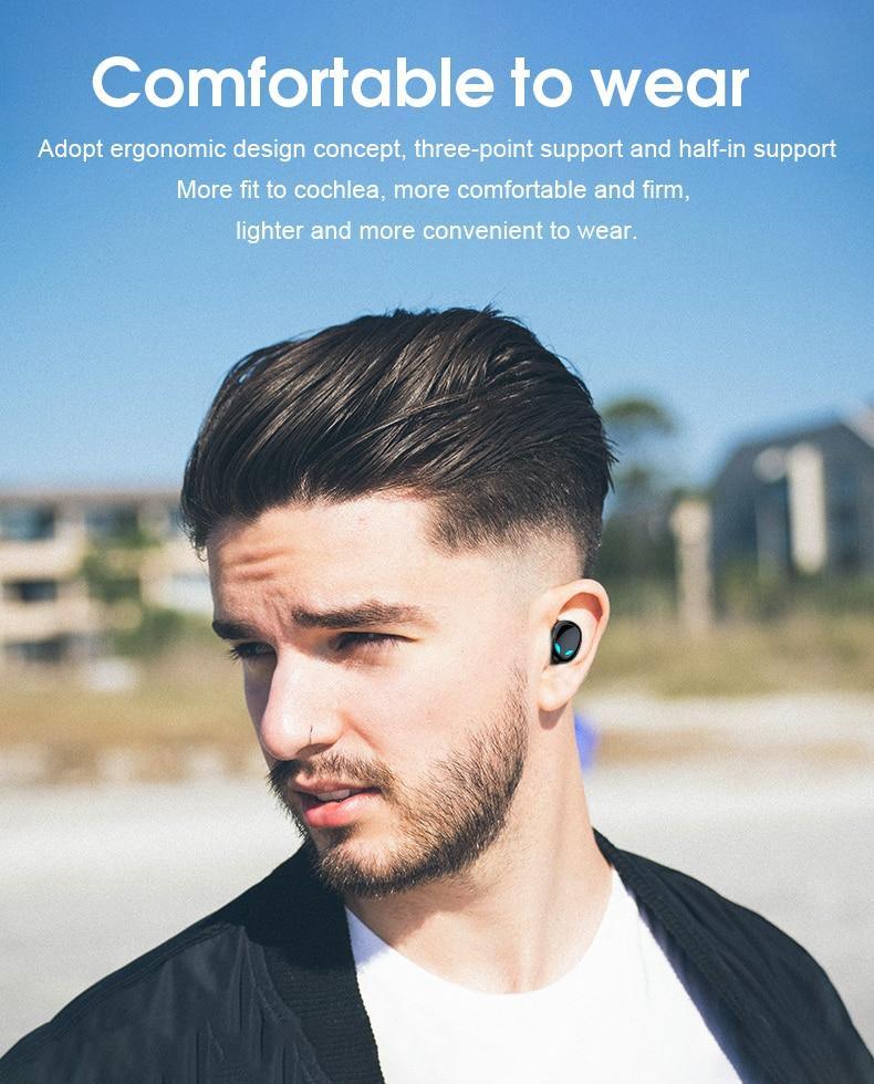 S11-TWS Wireless Gaming Earbuds Bluetooth 5.0 3500mAh Power Bank