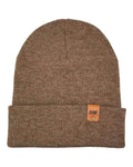 HAAKWEAR Traditional Classic Fusion Cuffed Beanie - Burgundy / Green, Made in USA
