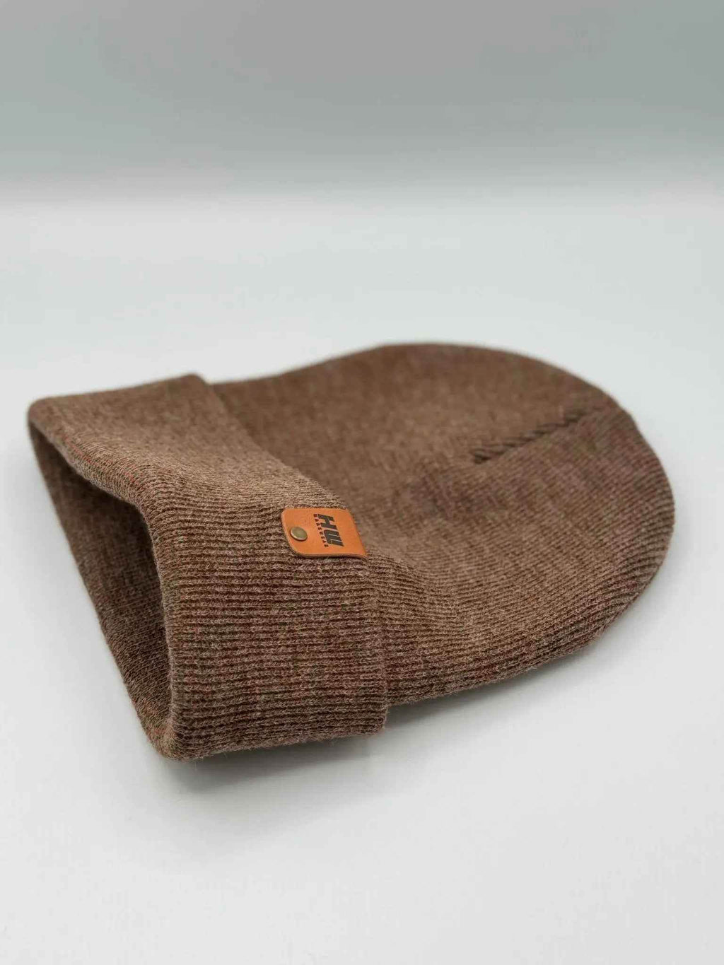 HAAKWEAR Traditional Classic Fusion Cuffed Beanie - Burgundy / Green, Made in USA