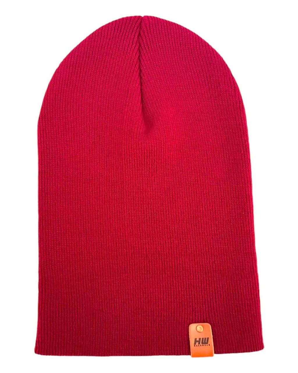 HAAKWEAR Traditional Burnt Maroon Beanie | Classic Cuffed Knit Hat | Made in USA