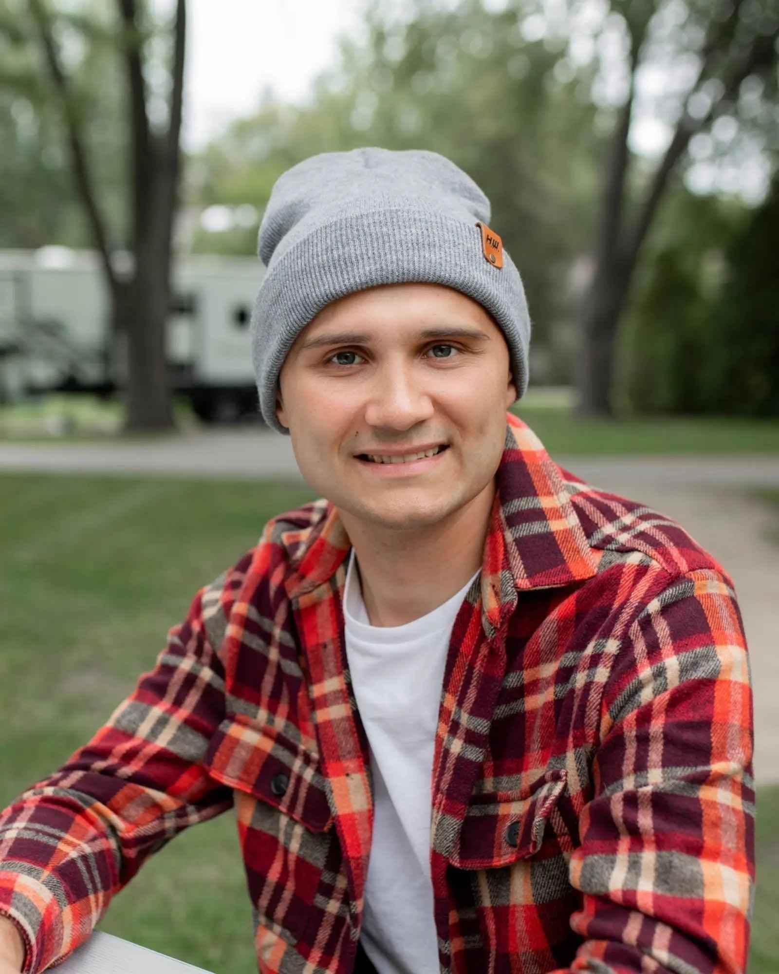 HAAKWEAR Traditional Koala Gray Beanie | Classic Cuffed Knit Hat | Made in USA