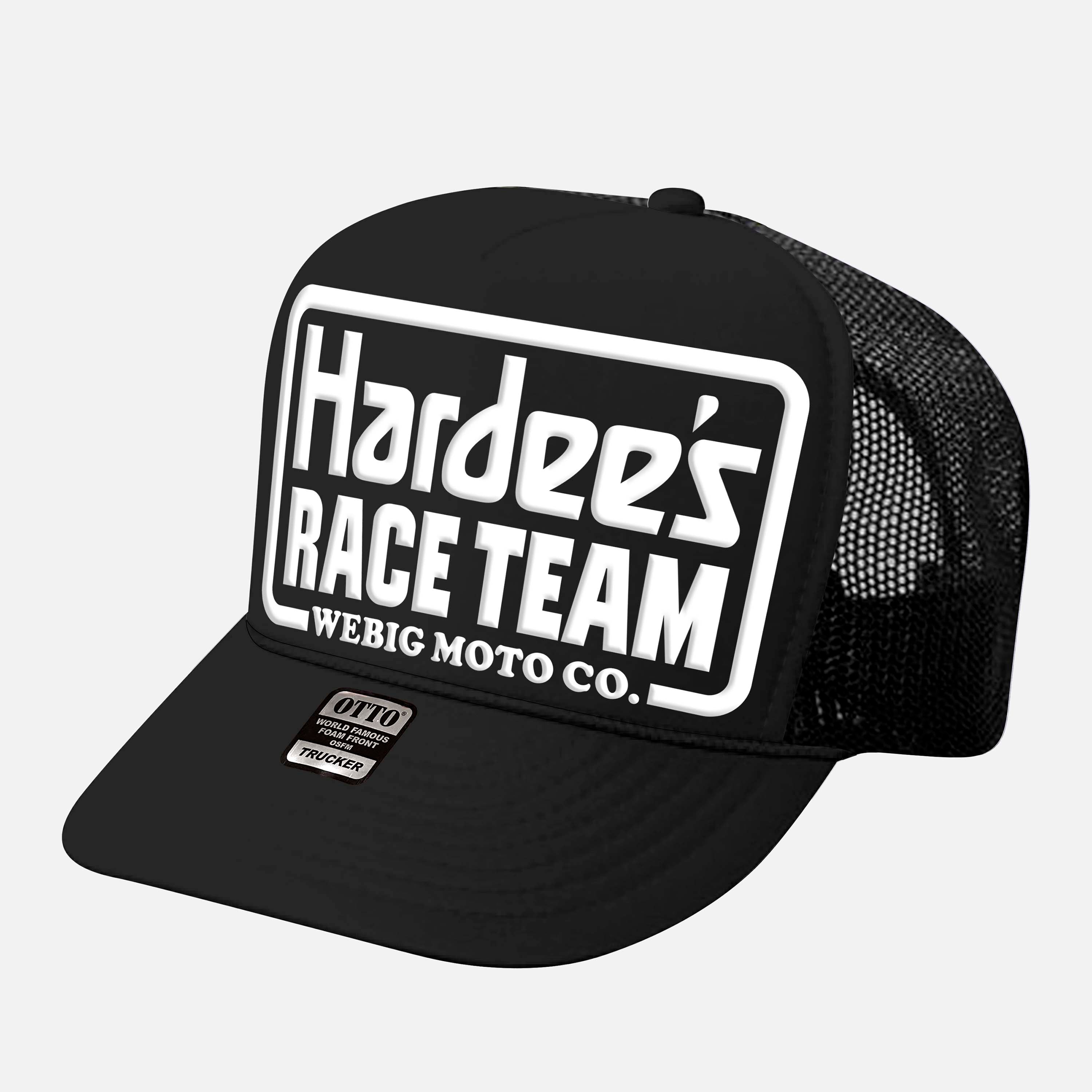 HARDEE'S RACE TEAM HAT CURVED BILL