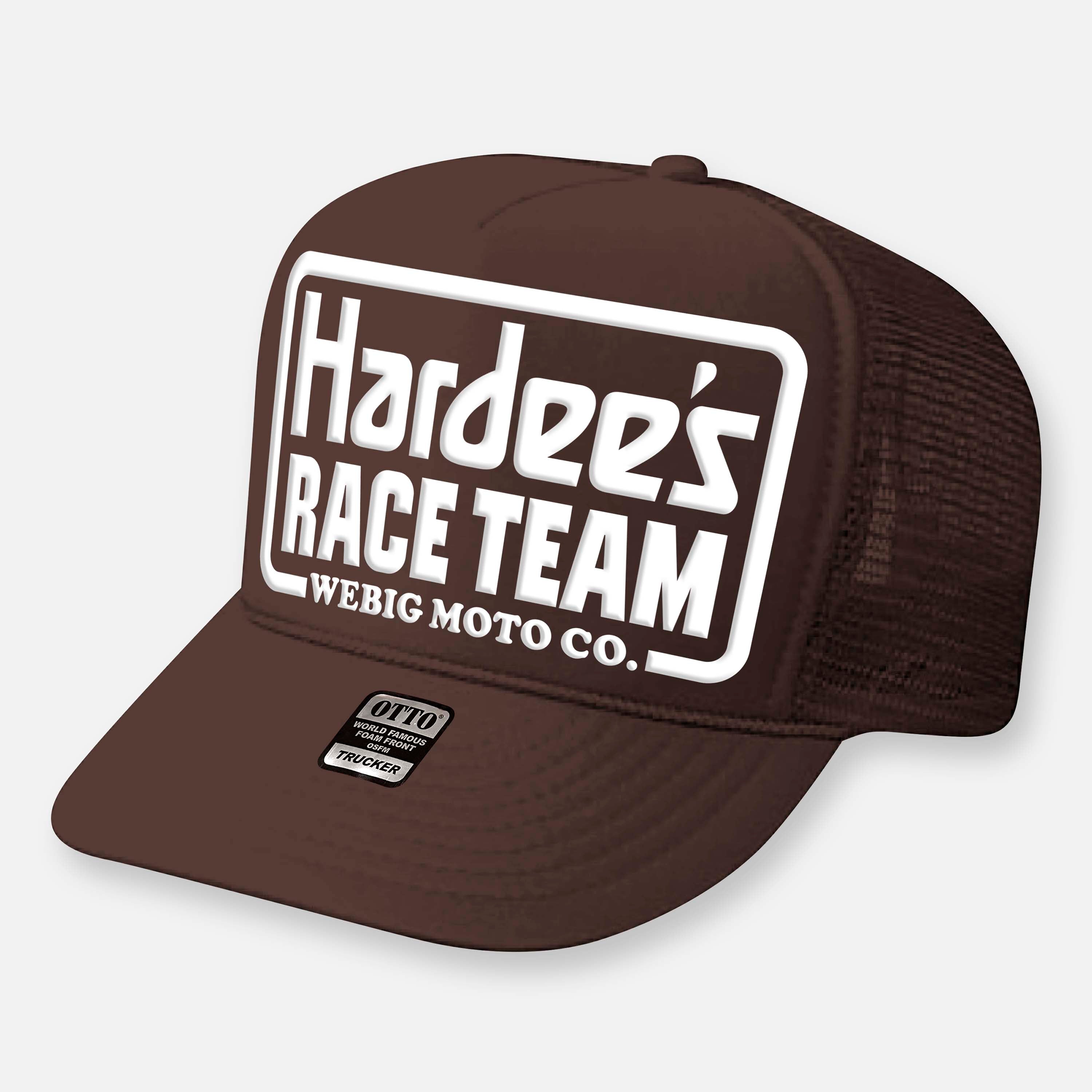 HARDEE'S RACE TEAM HAT CURVED BILL