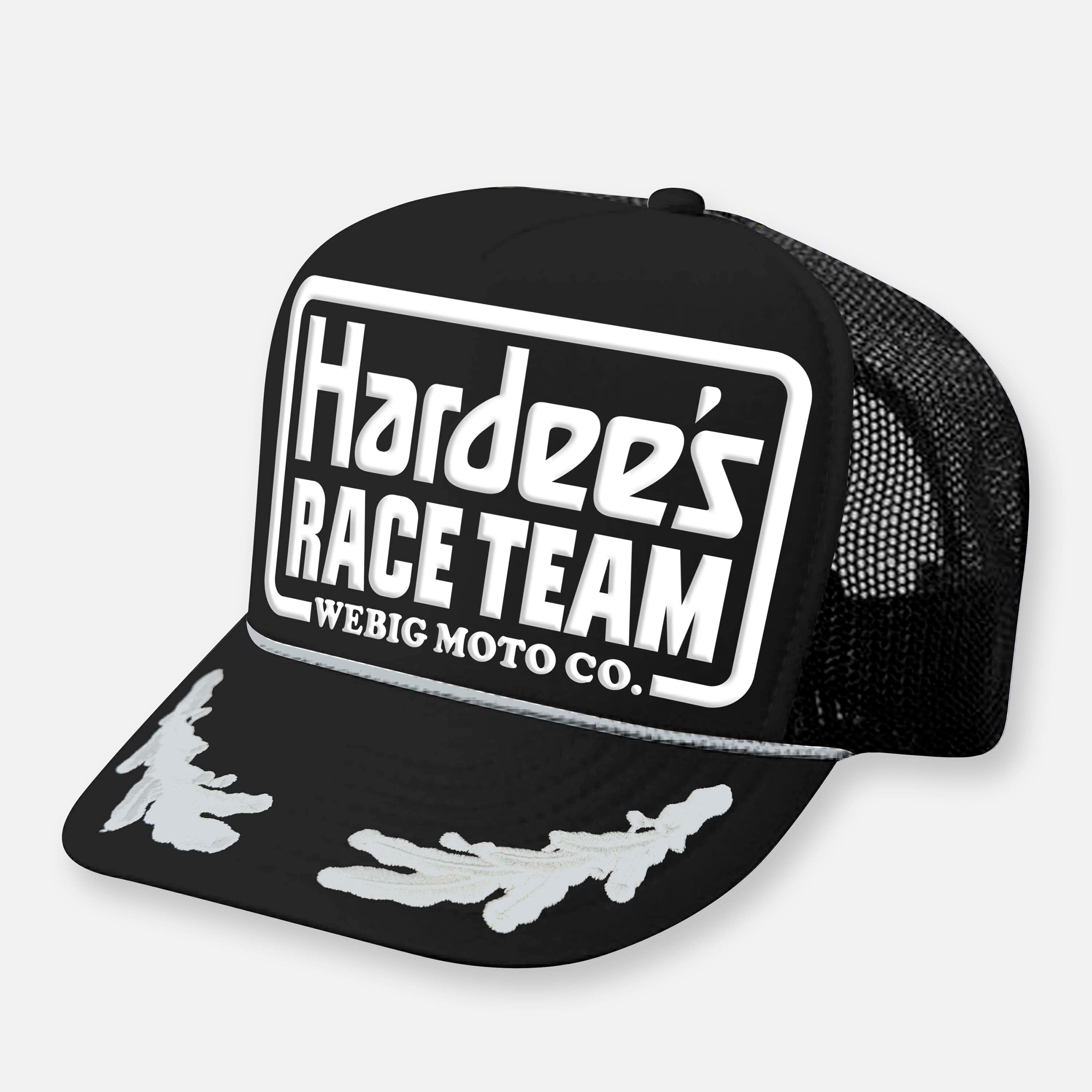 HARDEE'S RACE TEAM HAT CURVED BILL