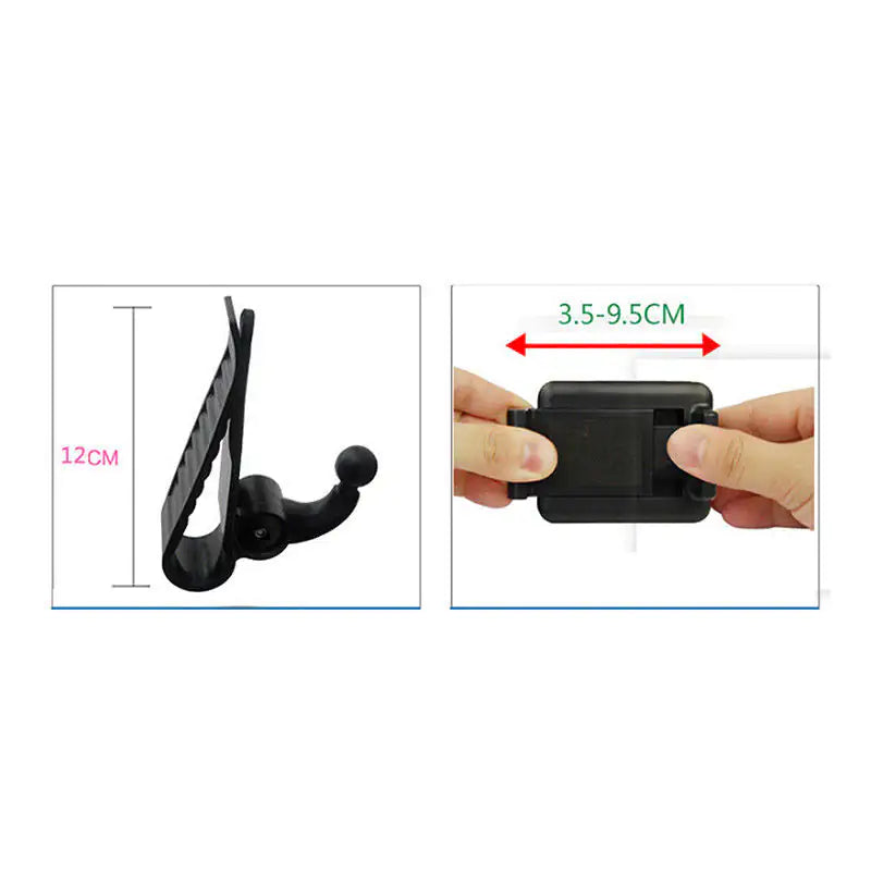 Universal  Car Visor Clip Eye Level Cell Phone Cradle