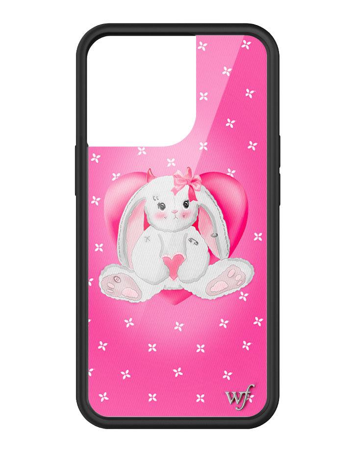 Be My Bunny iPhone Case - Pink Punk Bunny Protective Phone Cover - Image 11