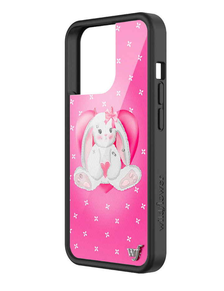 Be My Bunny iPhone Case - Pink Punk Bunny Protective Phone Cover - Image 12