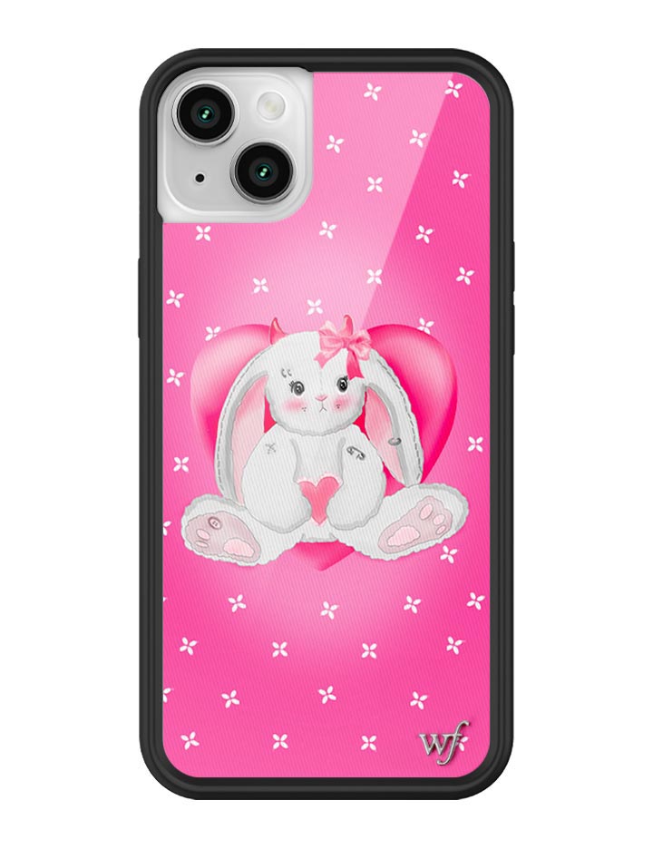 Be My Bunny iPhone Case - Pink Punk Bunny Protective Phone Cover - Image 7