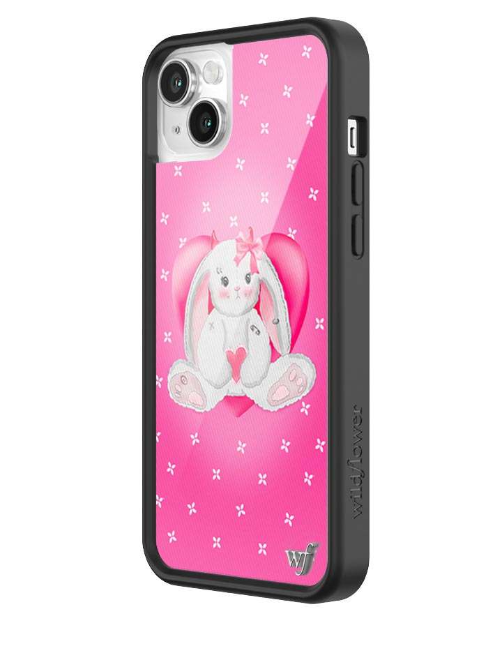 Be My Bunny iPhone Case - Pink Punk Bunny Protective Phone Cover - Image 4