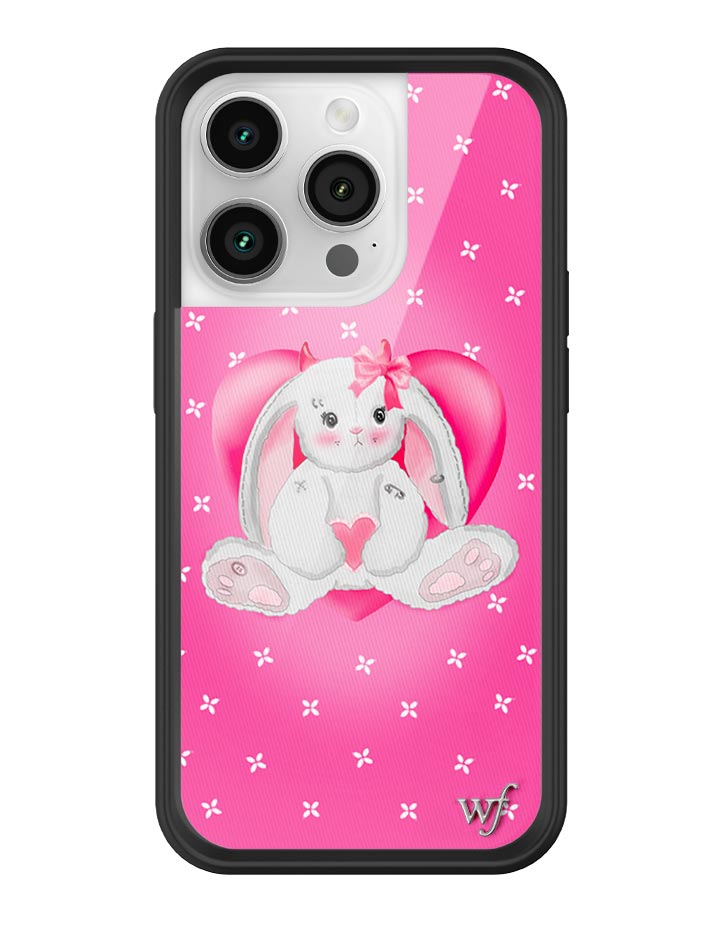 Be My Bunny iPhone Case - Pink Punk Bunny Protective Phone Cover - Image 5
