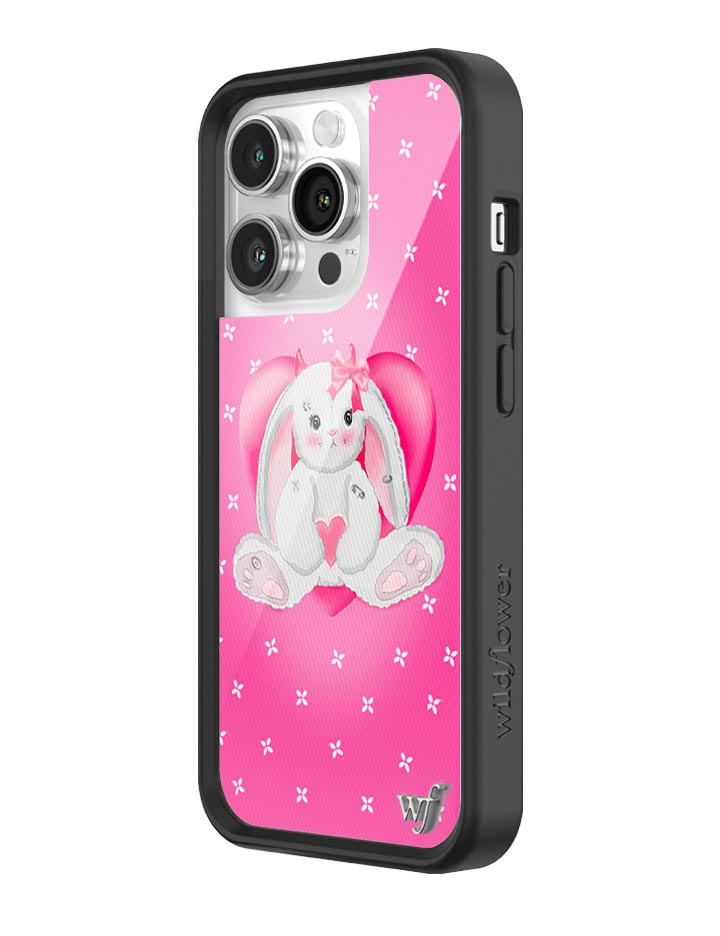 Be My Bunny iPhone Case - Pink Punk Bunny Protective Phone Cover - Image 6