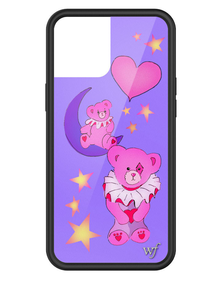 Circus Bears iPhone Case in Bright Purple and Pink - Image 5