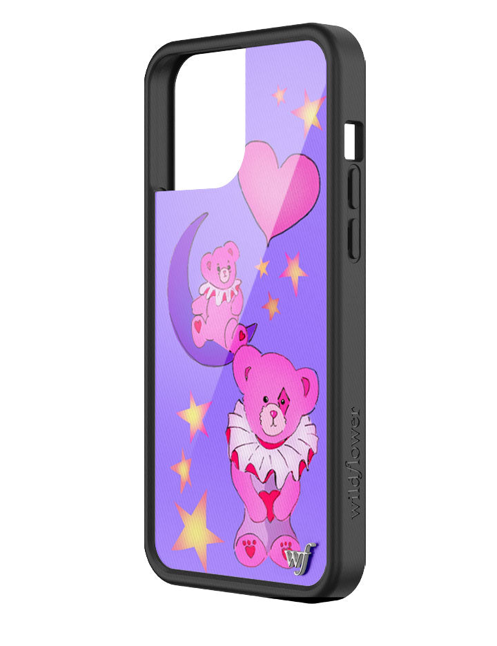 Circus Bears iPhone Case in Bright Purple and Pink - Image 2