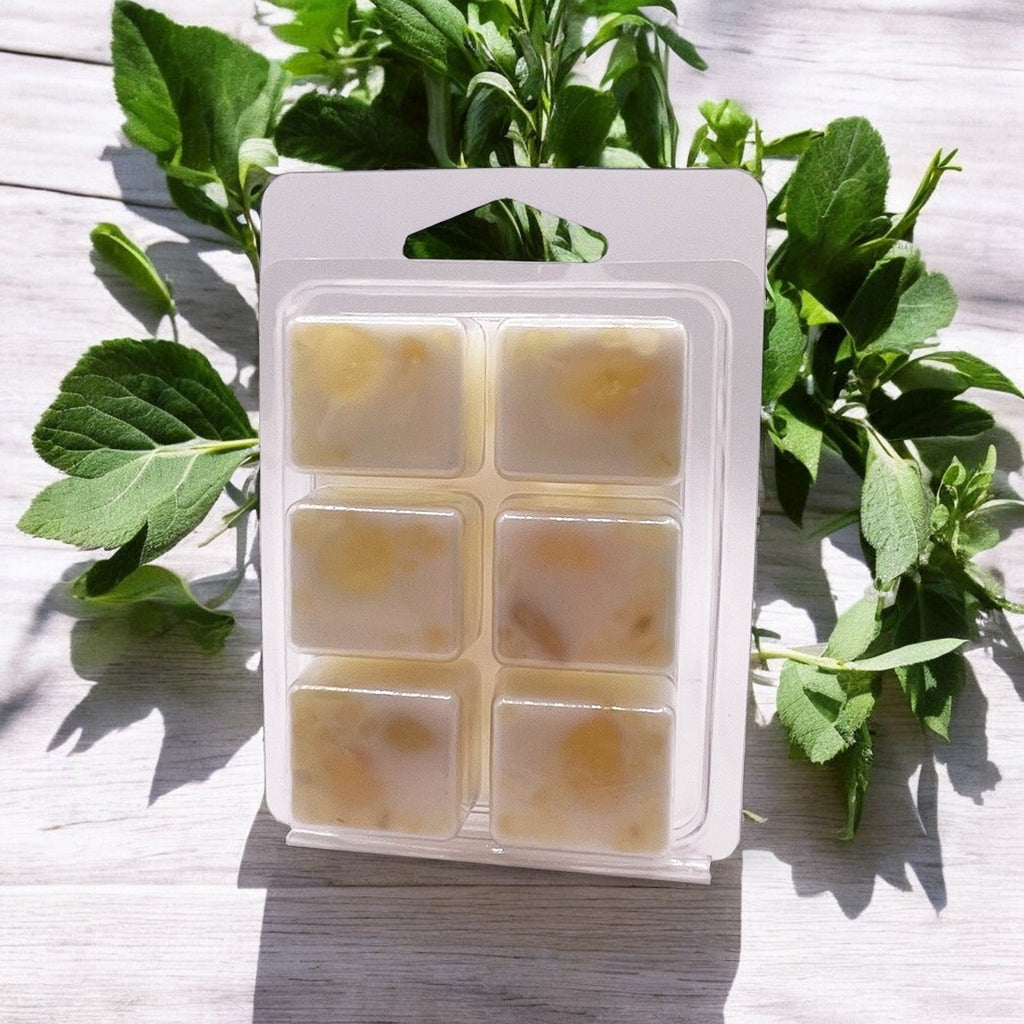 Solar Plexus Chakra Crystal-Enhanced Premium Coconut-Soy Wax Melts