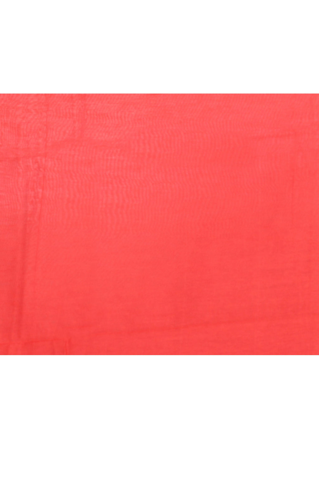 Red Self Sequins Embellished Jamdani Cotton Blend Saree