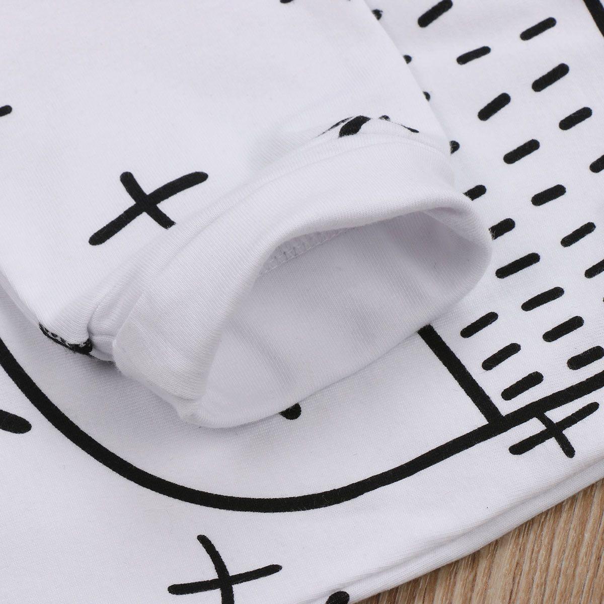 Geometric Print Cotton Baby Trousers - 0-24 Months