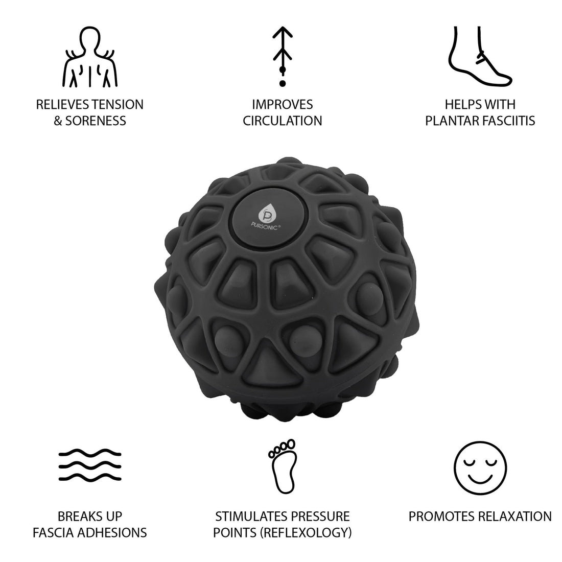 Ultimate Recovery Duo: Handheld Massager & Vibrating Massage Ball