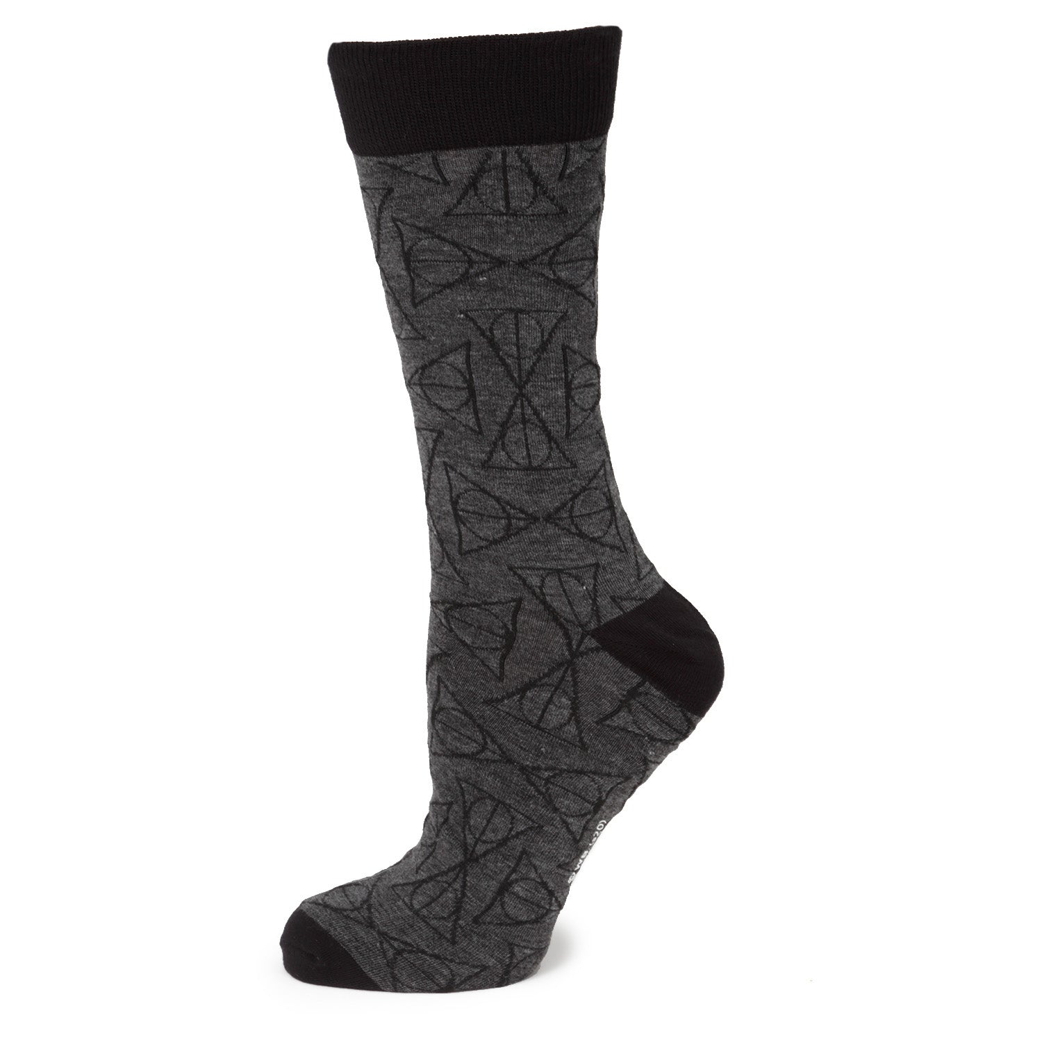 Harry Potter Deathly Hallows Gray Necktie Gift Set for Men - Image 9