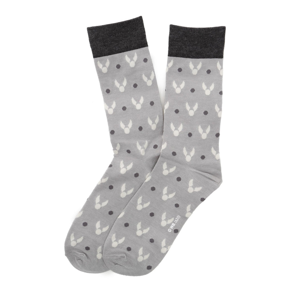 Harry Potter 3 Pack Crew Sock Gift Set Navy Grey - Image 4