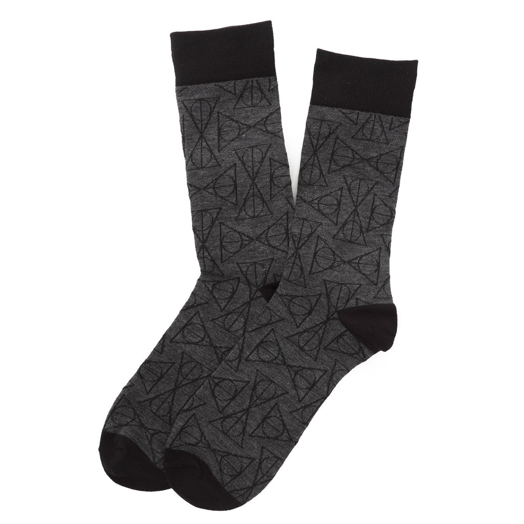 Harry Potter 3 Pack Crew Sock Gift Set Navy Grey - Image 5