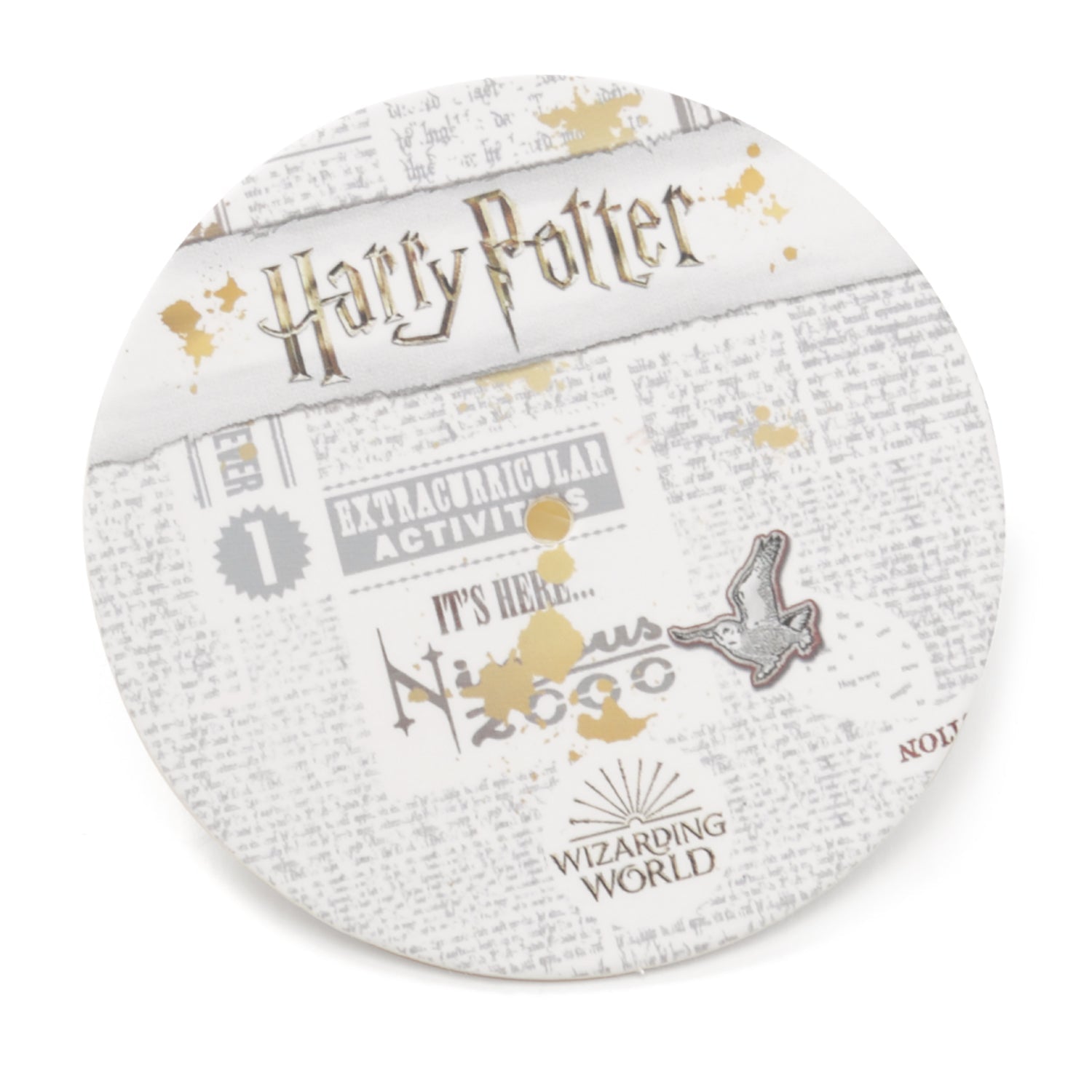 Harry Potter Marauder's Map Gold Lapel Pin Wizarding Accessory - Image 6