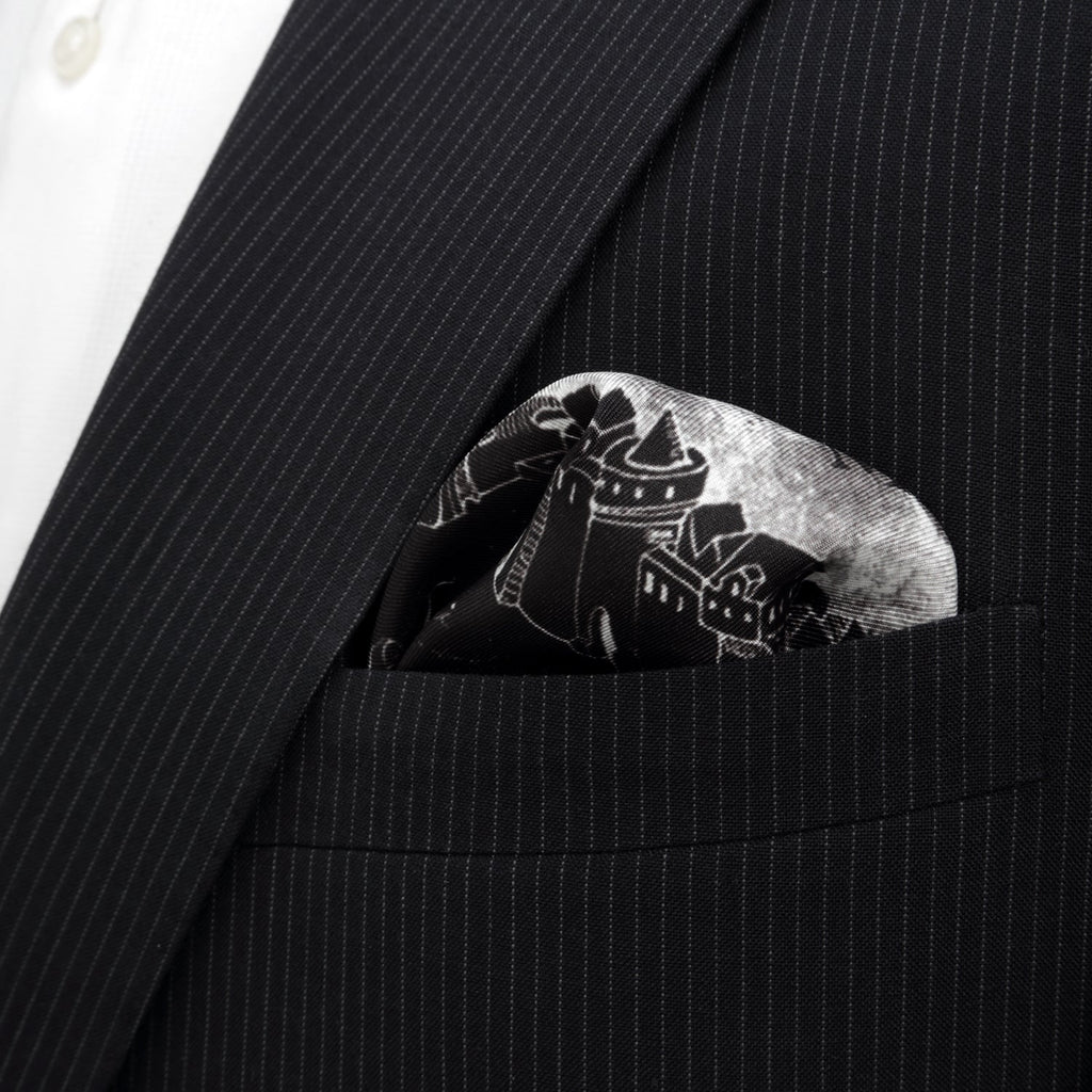 Harry Potter Marauder's Map Pocket Square