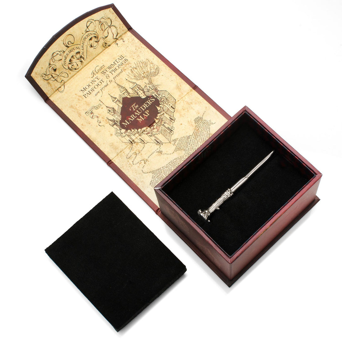 Harry Potter Wand Tie Clip in Silver Tone - Image 5