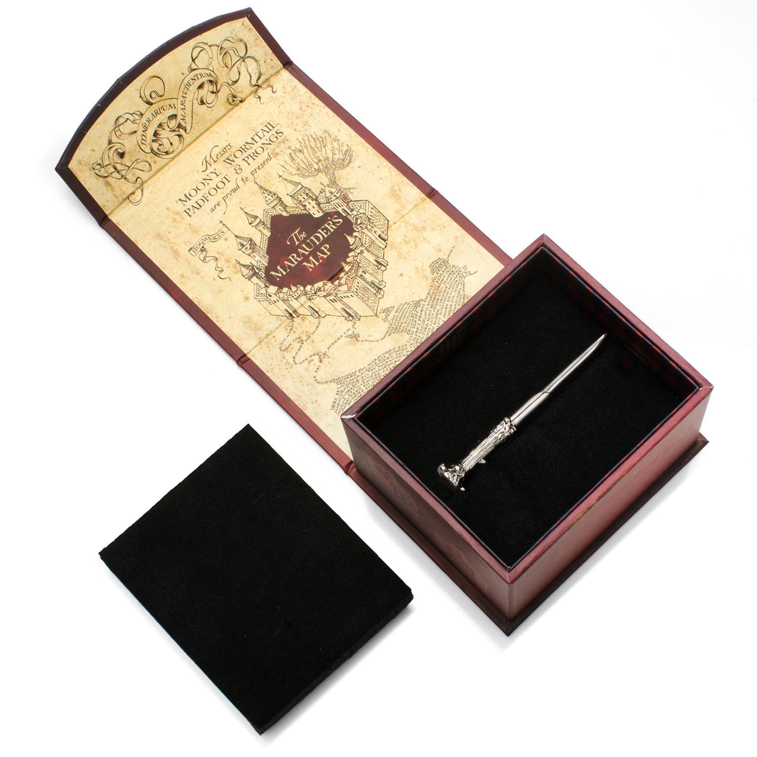 Harry Potter Wand Tie Clip in Silver Tone - Image 5